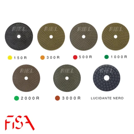 Disco abrasivo diamantato DIA CERAMICA Legante resina