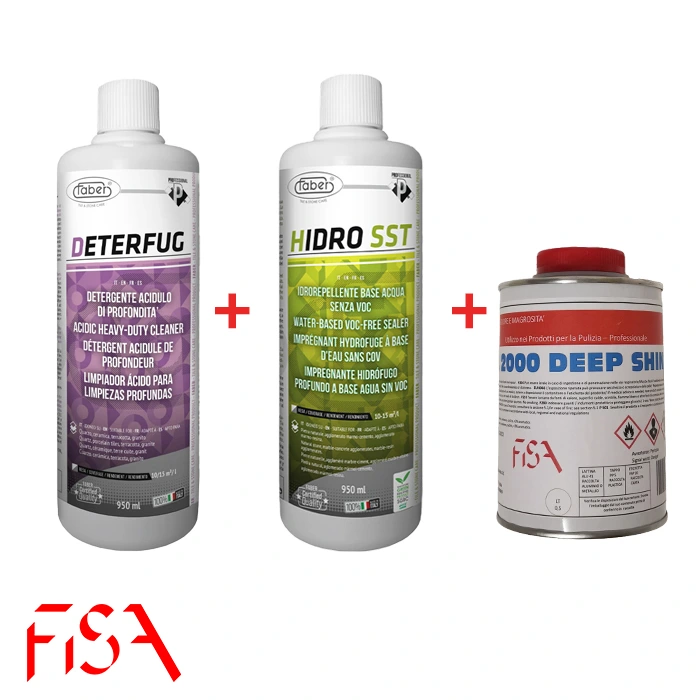 LAVAGGIO BASE GRANITO + PROTEZIONE OTTIMALE + IDROREPELLENTE RAVVIVANTE LAVAGGIO BASE GRANITO + PROTEZIONE OTTIMALE + IDROREPELLENTE RAVVIVANTE