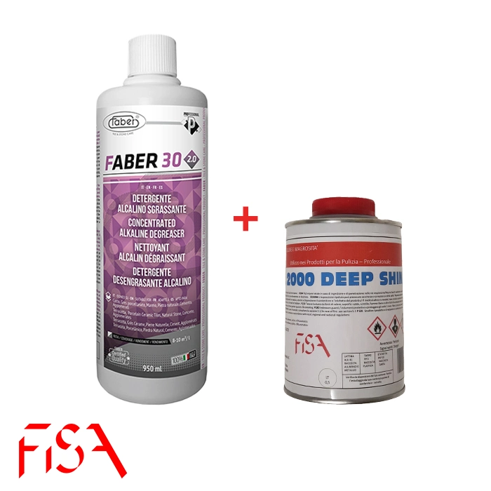 LAVAGGIO BASE MARMO-TRAVERTINO + IDROREPELLENTE RAVVIVANTE