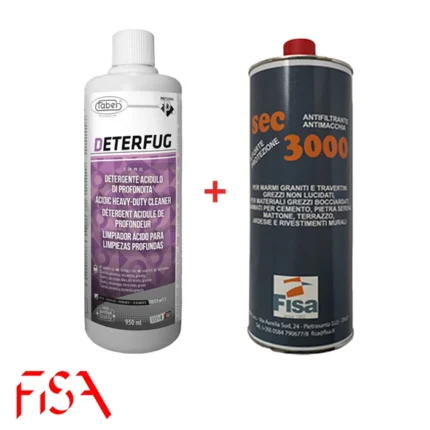 LAVAGGIO BASE + PROTEZIONE EFFETTO NATURALE granito